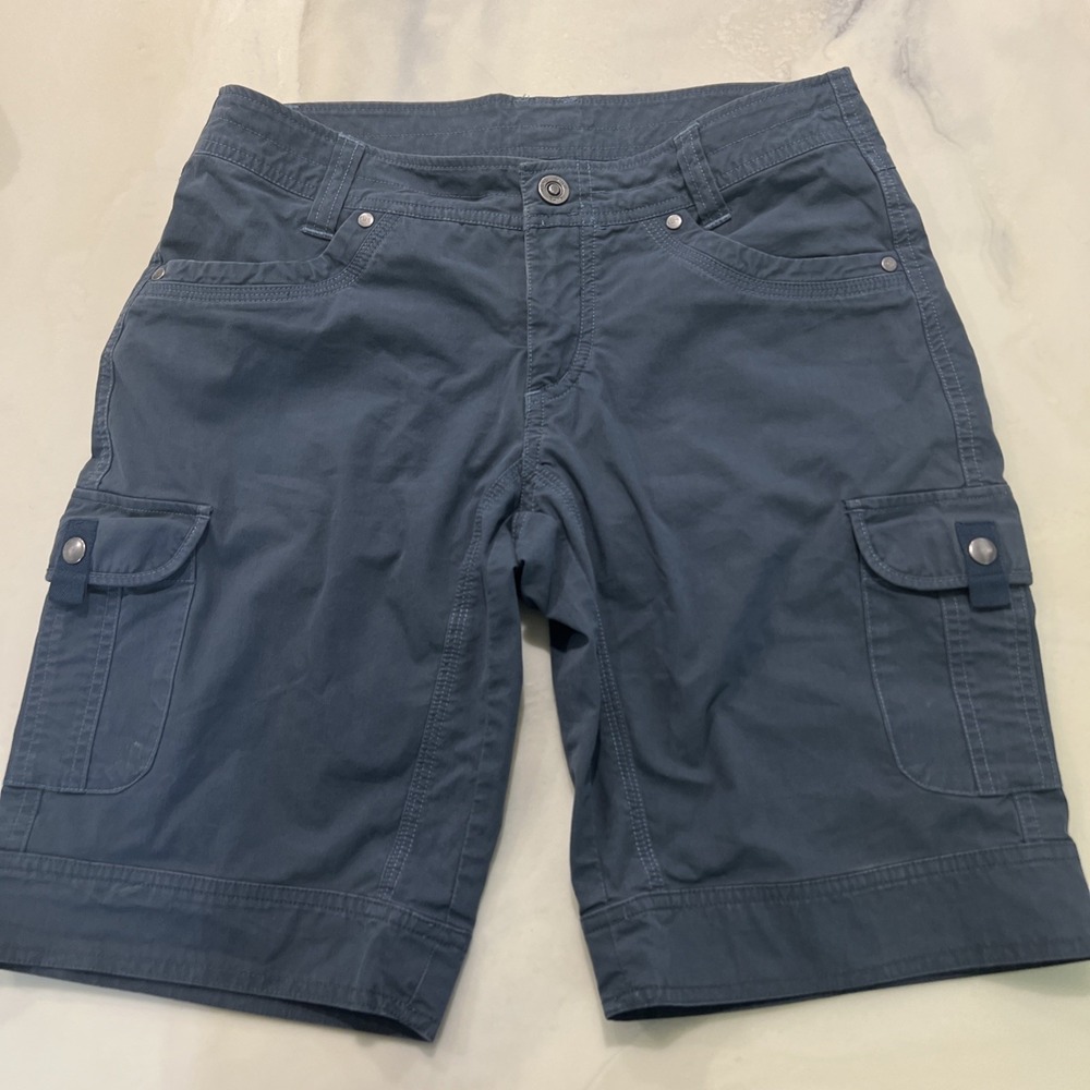 Kuhl Women's Cargo Shorts - Slate Gray
